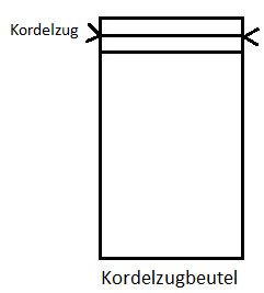 LD-PE Kordelzugbeutel