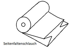 Seitenfaltenschlauch